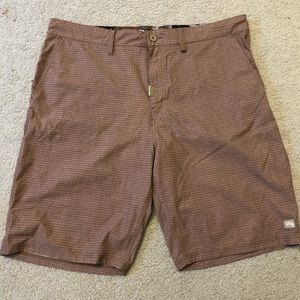 LRG Brown Patterned Swim/Casual Shorts